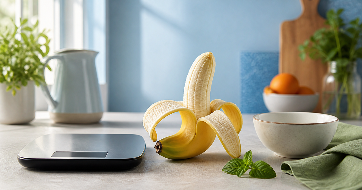 Banane : combien de calories selon la portion ?